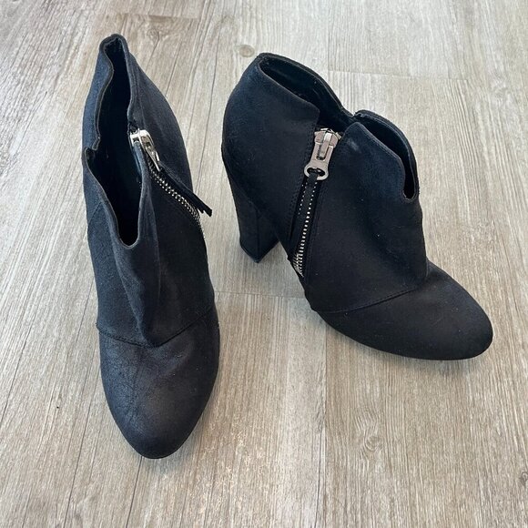 Womens Michael Antonio Black Booties - 10 - Picture 1 of 9